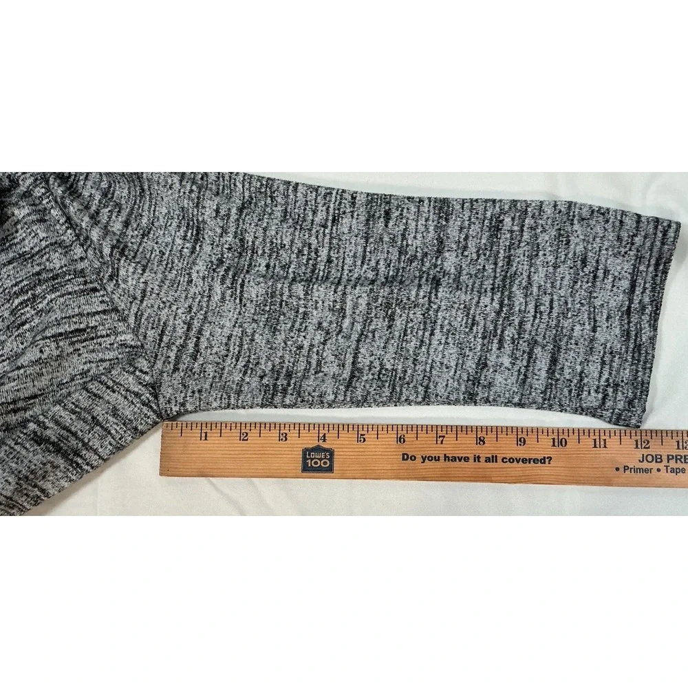 Ink & Ivy Hacci Knit Lounge 2 Pc Set Pullover Top/Pant Pull On Large Gray